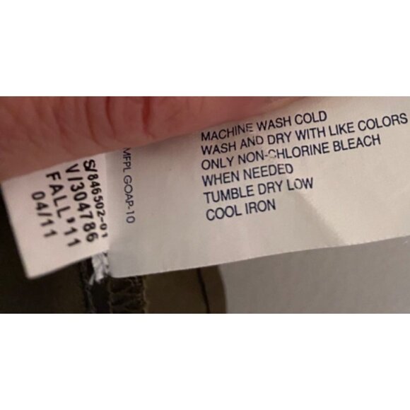 Gap Olive Green Sleeveless Smocked Tank Top Womens Medium - Picture 5 of 9